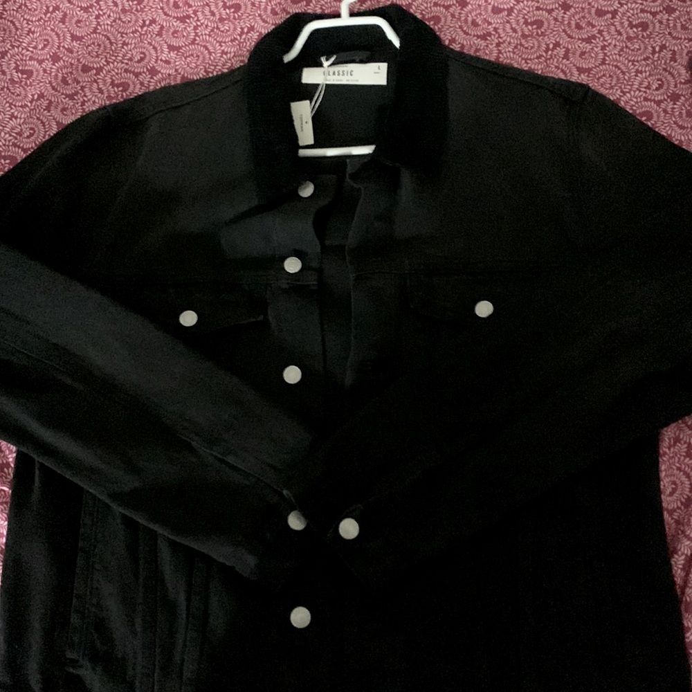 Topman Classic Fit Denim Jacket